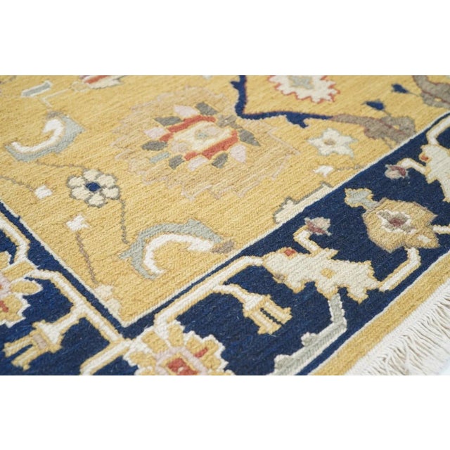 Early 21st Century Sumak Rug 4'1'' X 6'1'' For Sale - Image 5 of 9