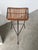 Vintage Wicker and Metal Stool by Dennis Lennon, 1950 For Sale - Image 15 of 18