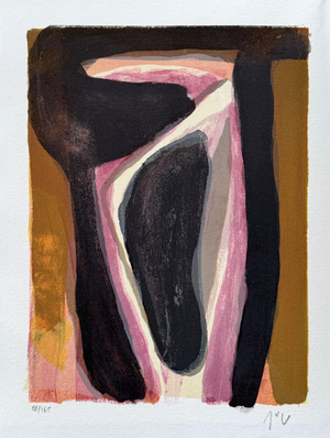 Bram Van Velde, Abstract Composition, Original Lithograph