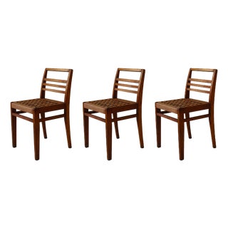 Reconstruction 103 Chairs by René Gabriel, 1941, Set of 3 For Sale