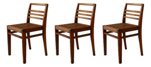 Reconstruction 103 Chairs by René Gabriel, 1941, Set of 3