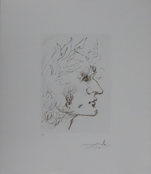 Salvador Dali, Shakespeare: Julius Caesar, Photogravure