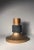 Metal Lightolier Vintage Patinated Copper Pendant For Sale - Image 7 of 7
