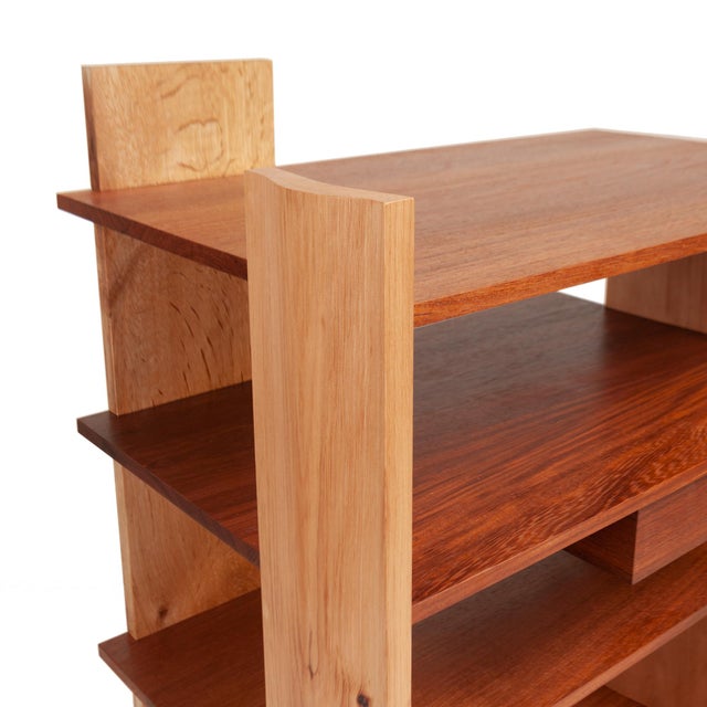 Custom Made Wood Stereo /Turntable Shelf Chairish