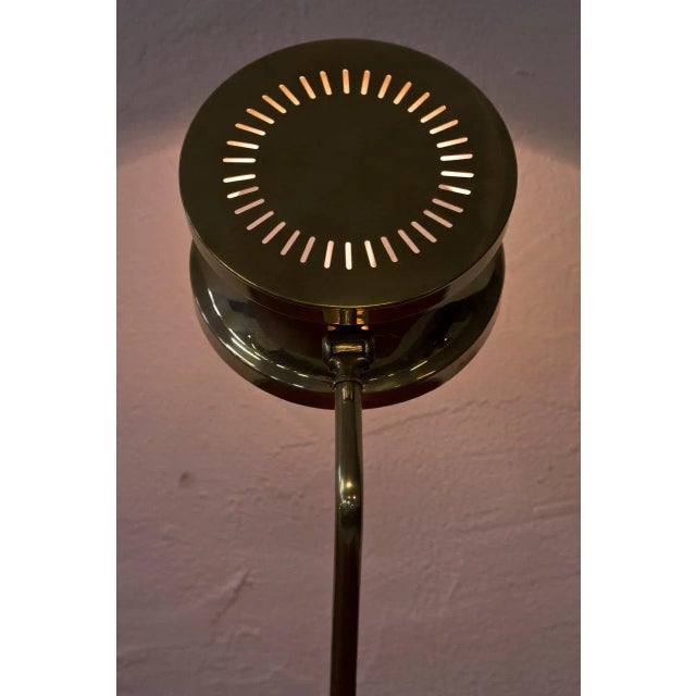 Gold Table Lamp from Tyringe Konsthantverk, 1960s For Sale - Image 8 of 12