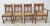 Wood Spanish Style Caned Seat Dining Chairs - Set of 4 For Sale - Image 7 of 7