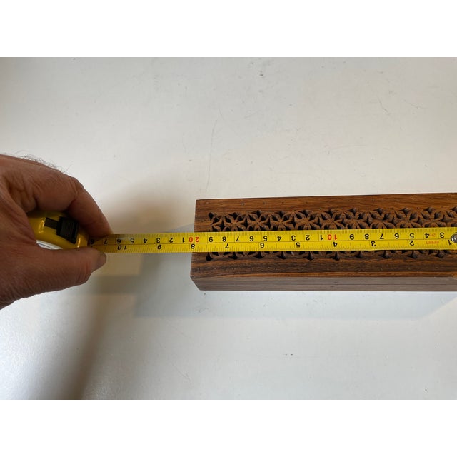 Vintage Rosewood Trinket Jewelry Box, 1960s For Sale - Image 6 of 10