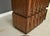 1970s Tobago Brutalist Tall Walnut Armoire Dresser For Sale In Boston - Image 6 of 10
