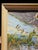 Blue Vintage "Paint by Numbers" Hunting Scene - Framed For Sale - Image 8 of 12