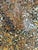 An extraordinary pallasite meteorite slice from the Jericho Strewn Field, Kenya, beautifully displayed on a custom black...