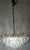 Brass & Lead Crystal Chandelier from Palwa For Sale - Image 13 of 15