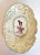 Antique German Hand-Painted Portrait Porcelain Plate For Sale - Image 12 of 12