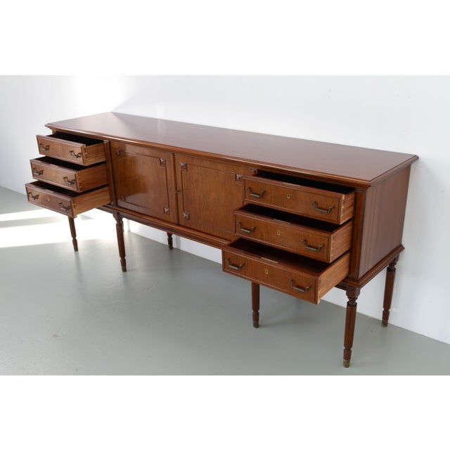 Danish Hepplewhite Mahogany Sideboard from Farre Møbelfabrik, 1970s For Sale - Image 9 of 18