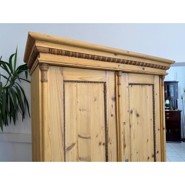 Brown Gründerzeit Farmhouse Cupboard in Softwood For Sale - Image 8 of 17