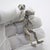 Rich in literary heritage and Italian folklore, this rare vintage silver figurine depicts the Fox ("La Volpe") from Carlo...