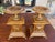 Vintage Architectural Cassolettes Louis XVI Style Walnut Pedestals, A Pair For Sale In Santa Fe - Image 6 of 6