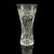 1940s Vintage Crystal Flower Vase, English, Cut Glass, Bouquet, Sleeve, Circa 1940 For Sale - Image 5 of 12