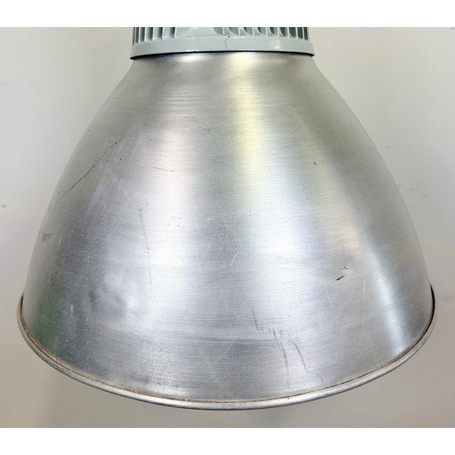 Large Industrial Aluminium Pendant Light from Elektrosvit, 1960s For Sale - Image 4 of 18