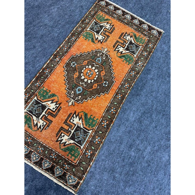 Early 21st Century Turkish Yastik Rug 1'7" x 3'4" For Sale - Image 5 of 5