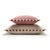 Pink & Ivory Fringed Cushions – Set of Two A sophisticated dialogue of color and texture, this exclusive set pairs the...