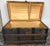 Brown Antique Victorian Barrel Dome Trunk, 19th Century For Sale - Image 8 of 15