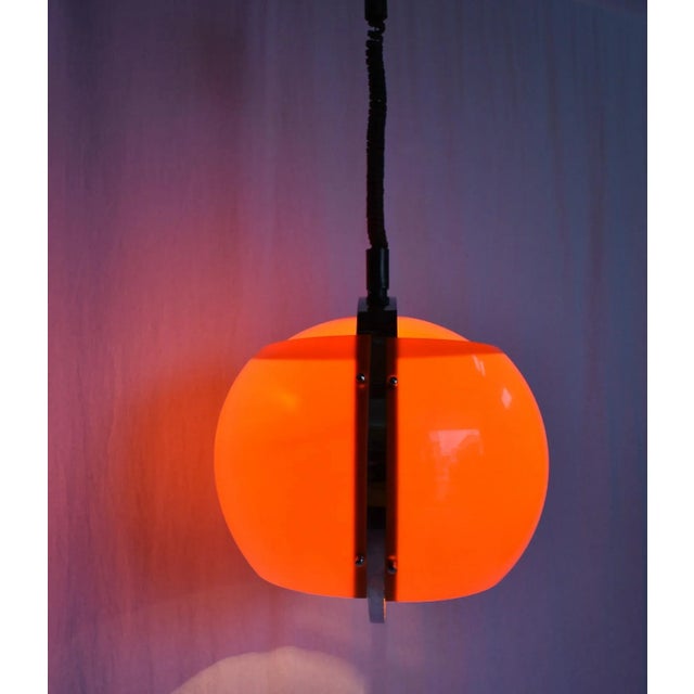 1970s Mid-Century Pendant by Harvey Guzzini, 1970s For Sale - Image 5 of 15