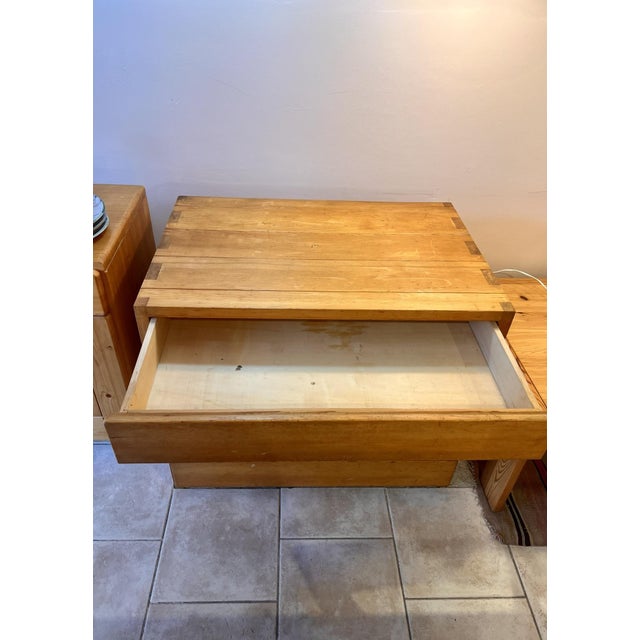 Wood Chest of Drawers from Maison Regain, 1980s For Sale - Image 6 of 8