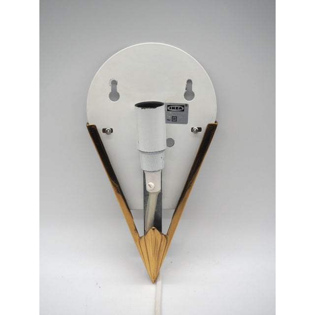 Brass Wall Lamps from Ikea, Sweden, 1990s, Set of 2 For Sale - Image 12 of 15