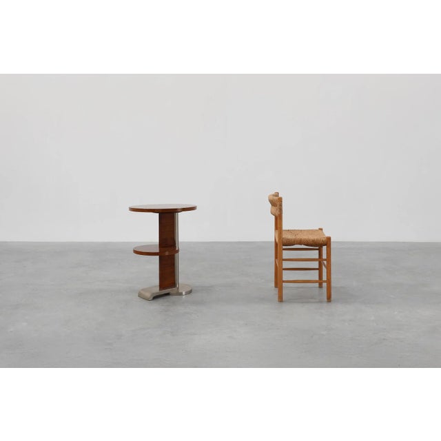 Art Deco Modernist Two-Tiered Side Table, France, 1920s For Sale - Image 14 of 15