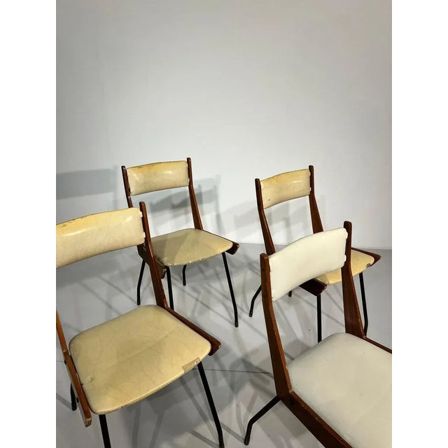 Vintage Chairs by Carlo Ratti, Set of 4 For Sale - Image 5 of 7