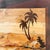 Vintage Native American Wood Inlay Landscape, 1940s For Sale - Image 6 of 7