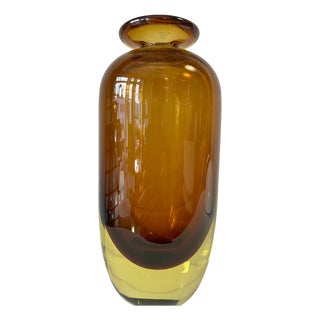 Model 1272 Vase by Gunnar Ander for Lindshammar, 1970s For Sale