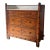 Late 19th Century French Faux Bamboo Marble Top Chest of Drawers For Sale