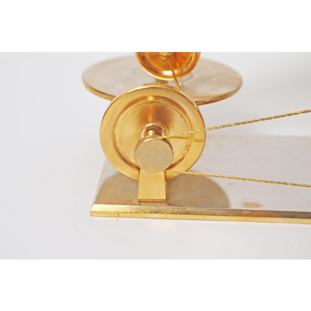 Handcrafted Golden First Gramophone by Emil Berliner, Germany, 1887 For Sale - Image 10 of 18
