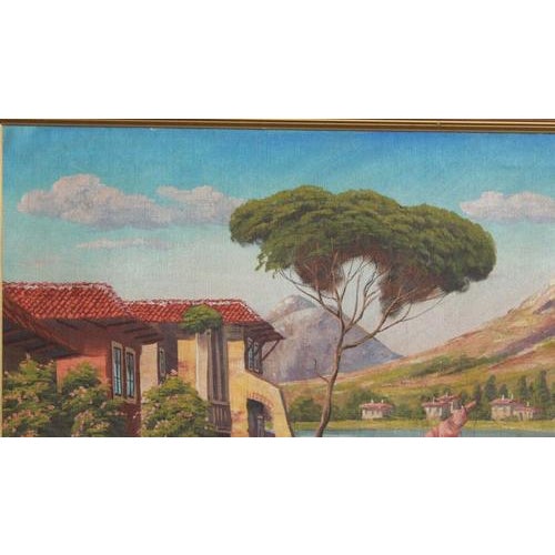 Gabini, Southern Landscape, Oil on Canvas, Framed For Sale - Image 11 of 12
