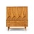 Broyhill Brasilia Mid Century Walnut and Brass Gentlemans Chest Highboy Dresser This highboy measures: 44 wide x 19.25...