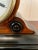 Late 19th Century Antique Victorian Walnut Desk Clock For Sale - Image 5 of 11