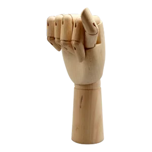 Vintage Antique Wooden Articulated Hand Model