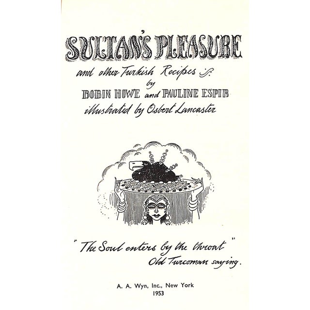HOWE, Robin, ESPIR, Pauline [152] pp. A.A. Wyn, Inc. 1953 8 3/4" x 5 3/4" Illustrated by Osbert Lancaster