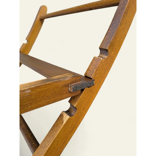 Vintage Height-Adjustable Ottoman, 1960s For Sale - Image 6 of 8