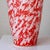 1960s Large French Handcrafted Vase with Speckled Red Enamel, 1960 For Sale - Image 5 of 8