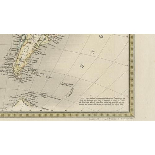 French Map of North and South America by Cortambert, 1864 For Sale - Image 10 of 11