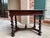 Antique English Barley Twist Writing Table Library Desk Jacobean Walnut C1880 For Sale - Image 9 of 18