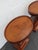 Brown Mahogany Harp Side End Tables a Pair 6665 For Sale - Image 8 of 16