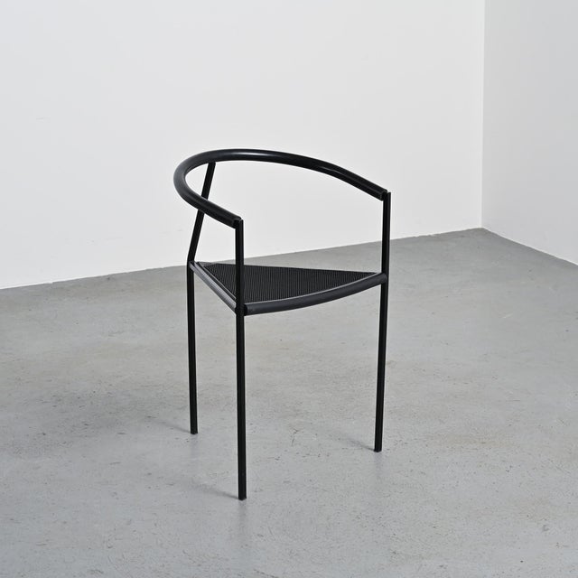 Set of eight Millepunte model chairs, designed by Maurizio Peregalli and Sergio Calatroni and produced by Zeus Noto in the...