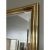 Vintage 1970s Hollywood Regency Brass Beveled Mirror Oversized For Sale - Image 6 of 12