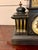 Antique French Architectural Mantel Clock in Black Marble and Gilt Brass, 1880 For Sale - Image 9 of 13