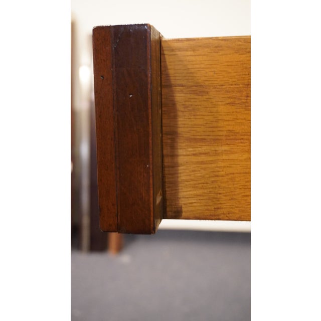 Brown White of Mebane Solid Walnut Rustic European 42" Door Chest 600-8 For Sale - Image 8 of 12