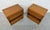 1980s Vintage Danish Modern Teak Nightstands - Set of 2 For Sale - Image 5 of 9