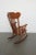Vintage Carved Oak Rocking Chair For Sale In Austin - Image 6 of 14